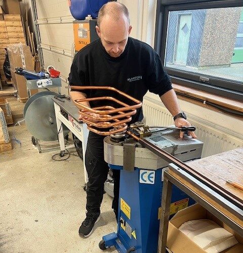 Bukning af fordamper 3